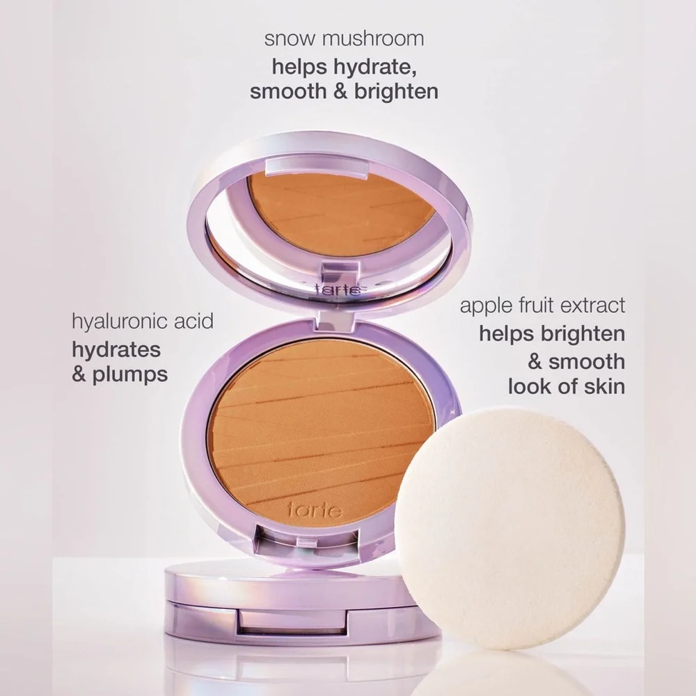 Tarte Face Tape pressed powder in 44H tan honey